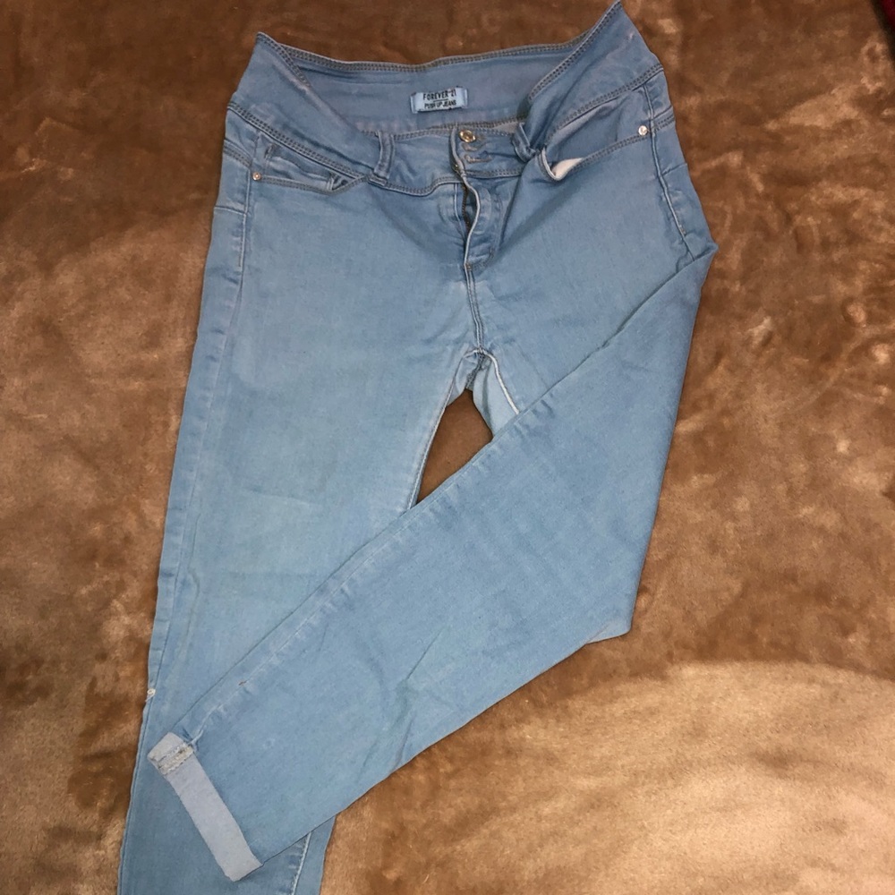 Forever 21 push up jeans